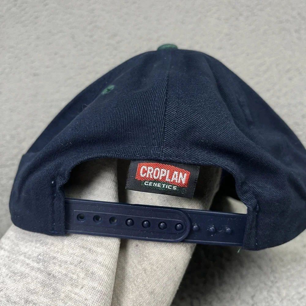 Vintage Croplan Genetics Hat Farming Patch‎ Embroidered Farm Snapback